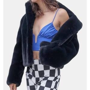 NEW FURIOUS FUR martha jacket in black